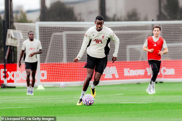 OD体育入口-马不停蹄，伊萨克周三参加了利物浦的训练